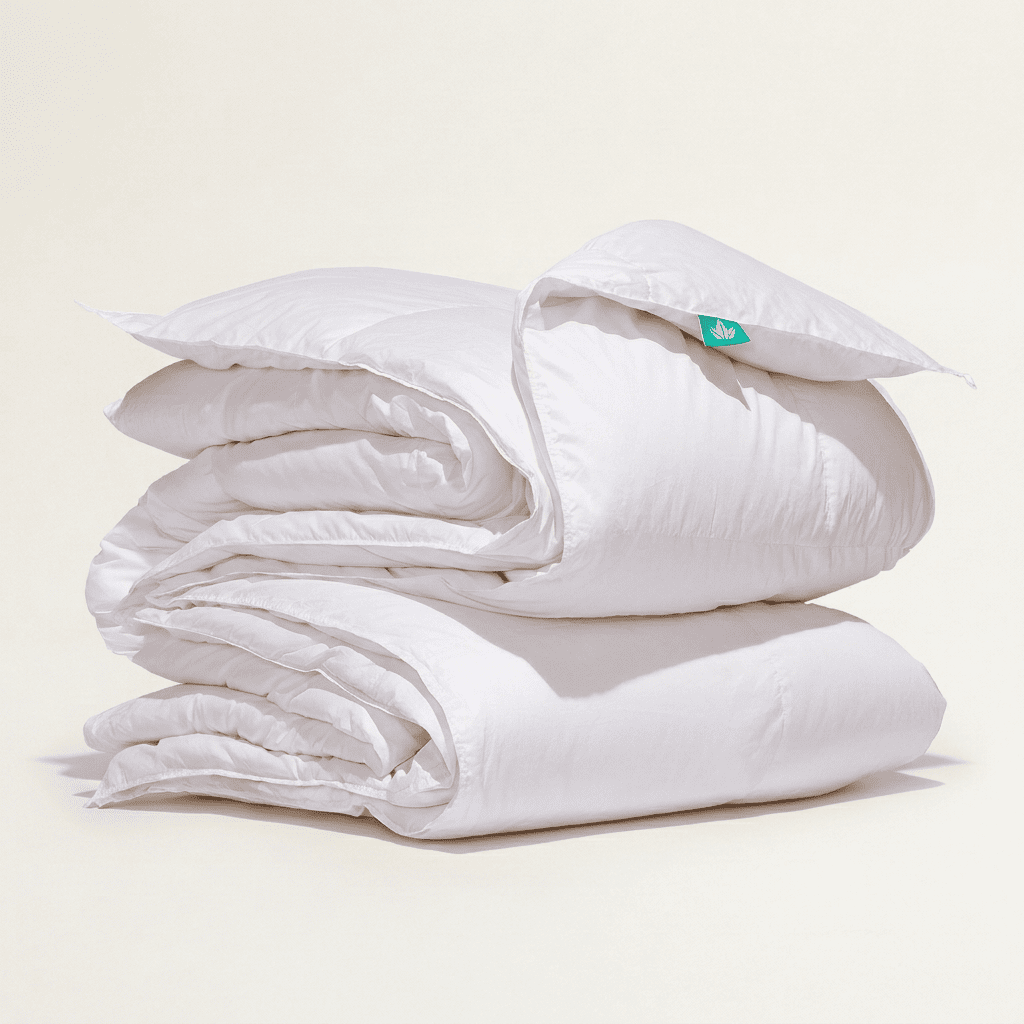 800 Loft Hutterite Down Duvet, Regular weight