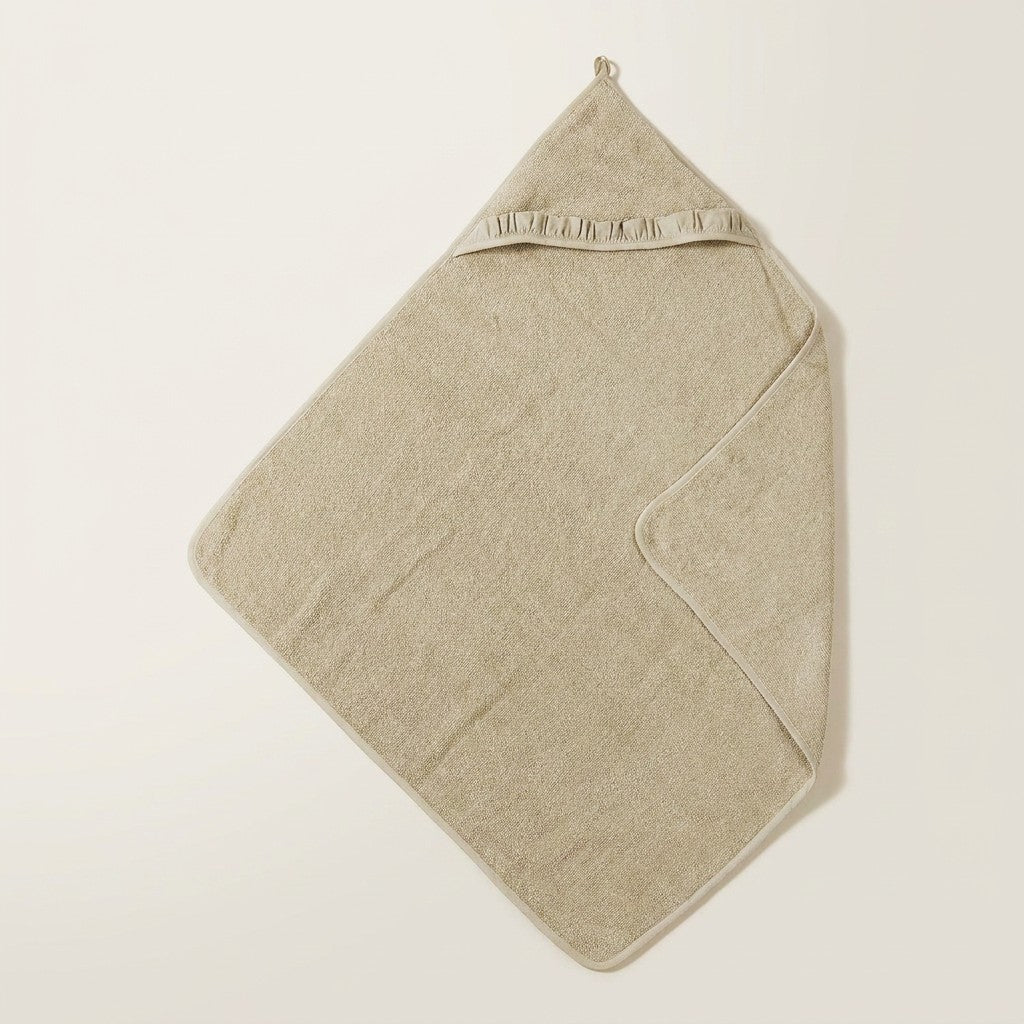 Ruffle Terry Bath Cape