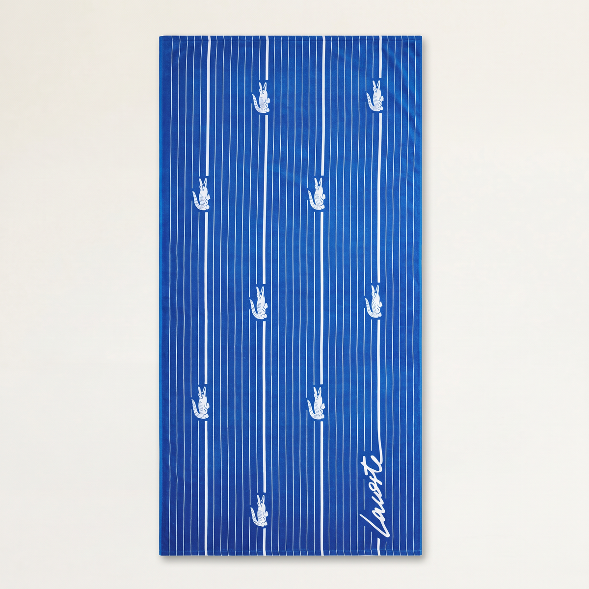 Lacoste Croc Shirting Beach Towel