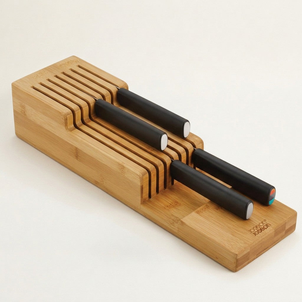 DS Bamboo Knife Organizer