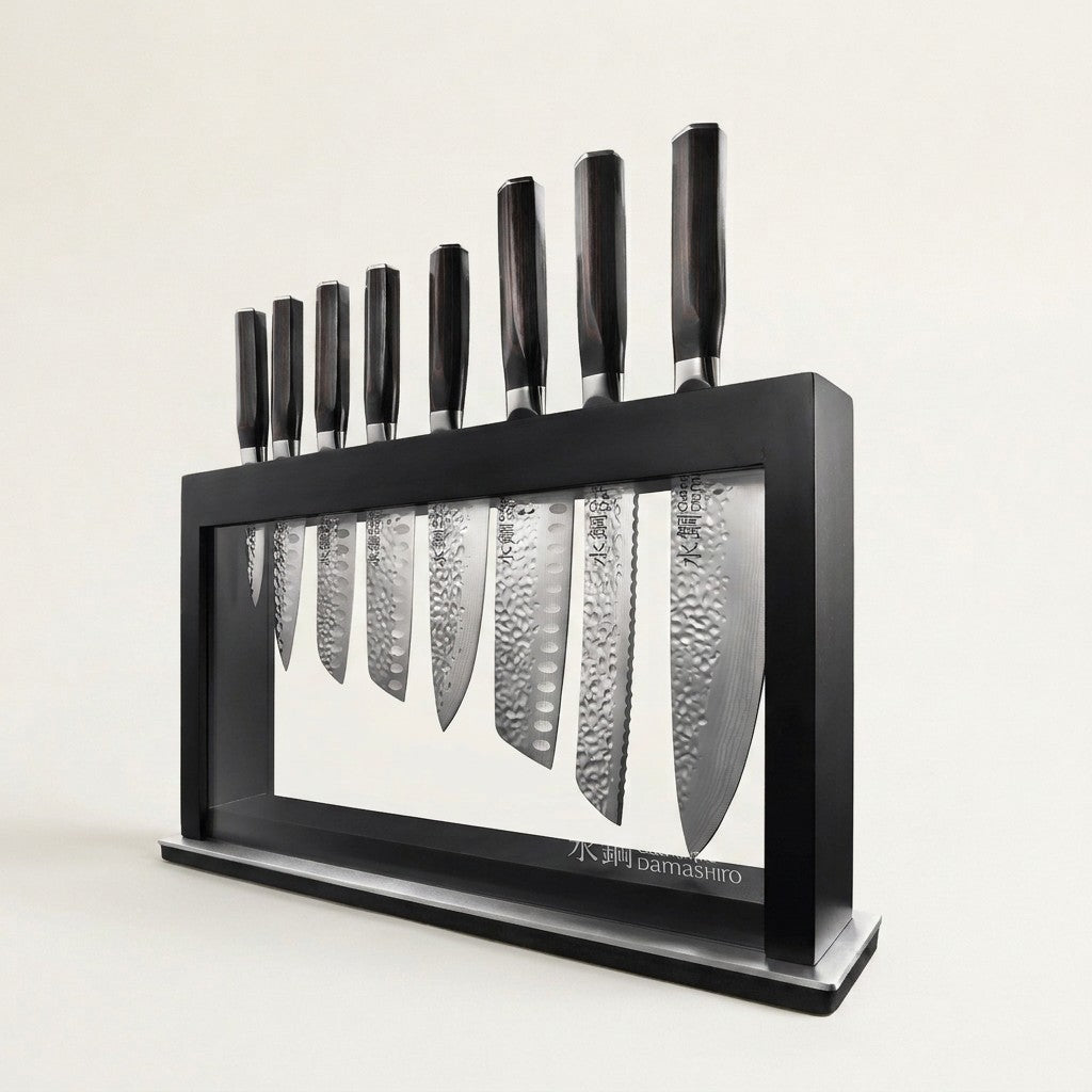 Cuisine::pro® Damashiro EMPEROR® Hisa Knife Block 9 Piece
