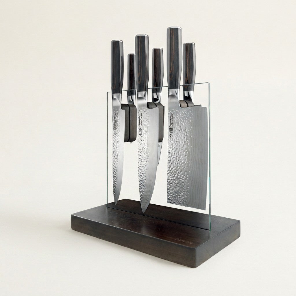 Cuisine::pro® Damashiro EMPEROR® Hikari Knife Block 7 Piece