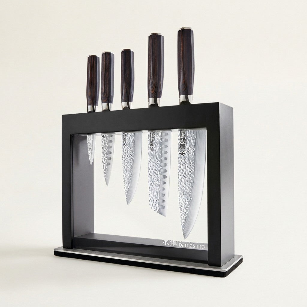 Cuisine::pro® Damashiro EMPEROR® Hisa 6-Piece Knife Block