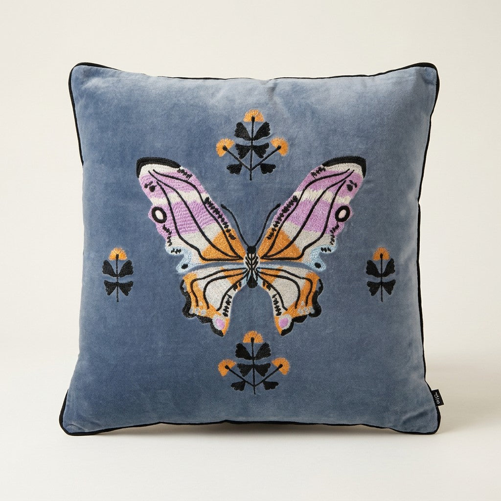 Aurora Embroidered Pillow