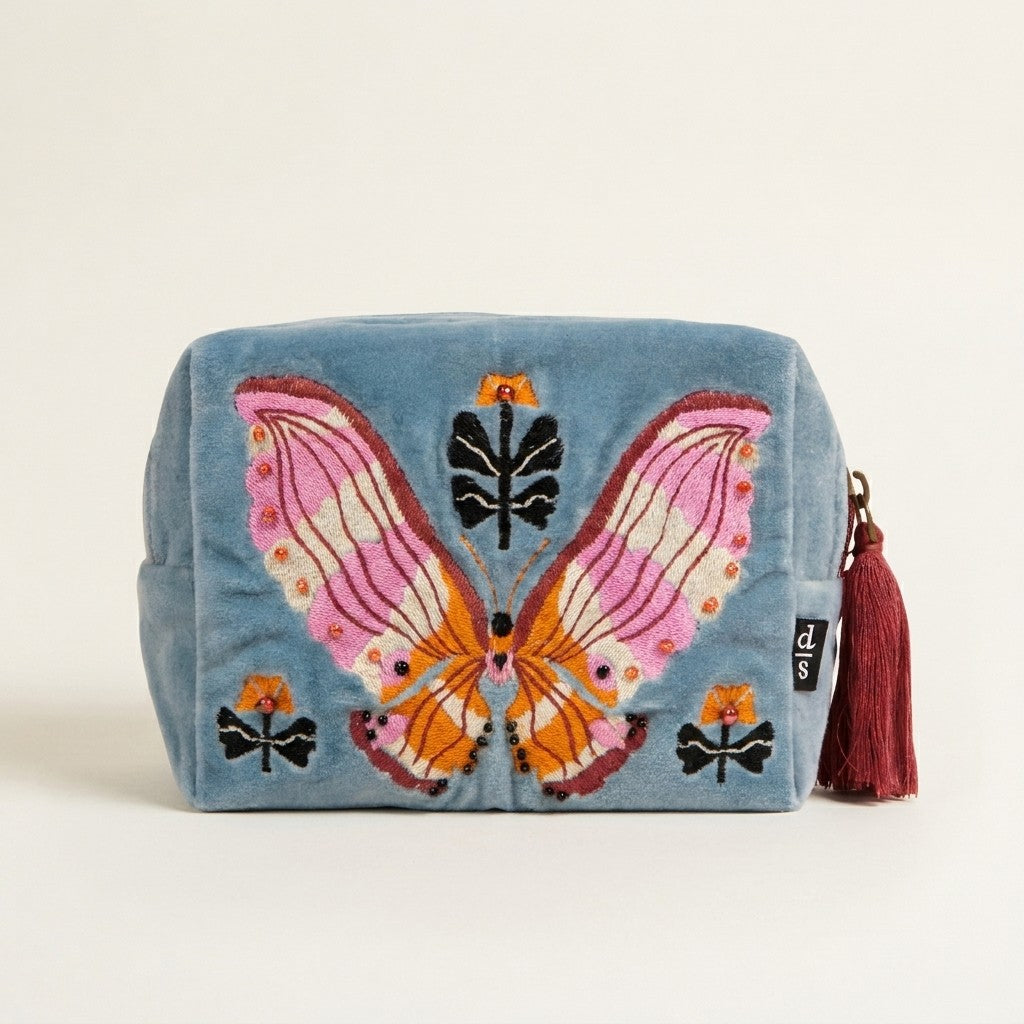 Aurora Embroidered Pouch