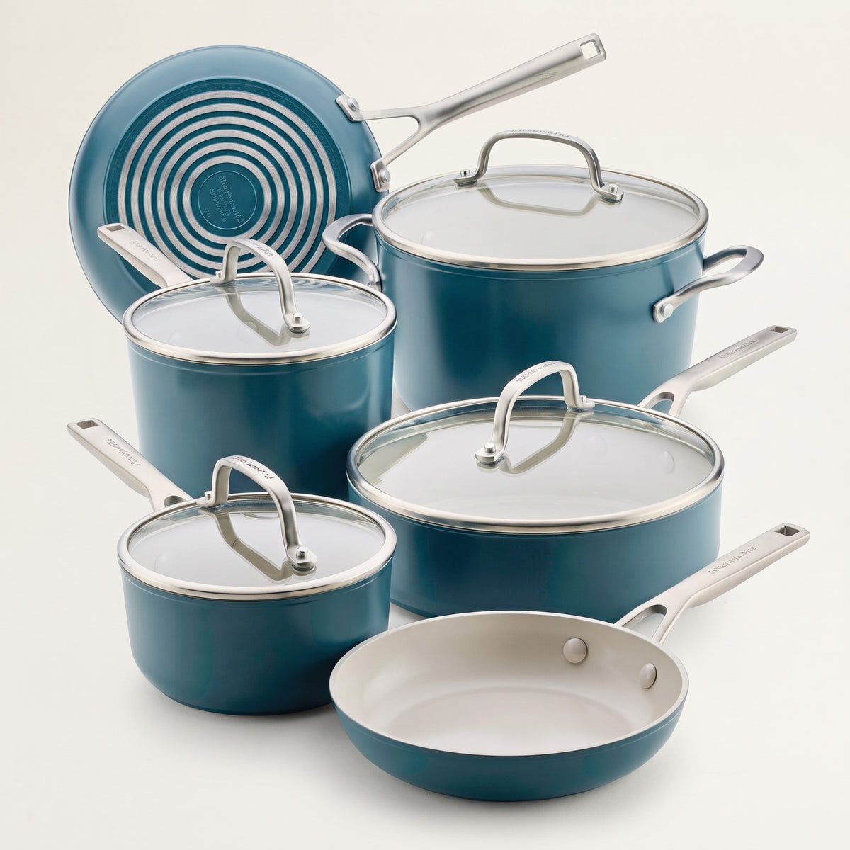 KitchenAid Hard Anodized Ceramic Induction 10pc set