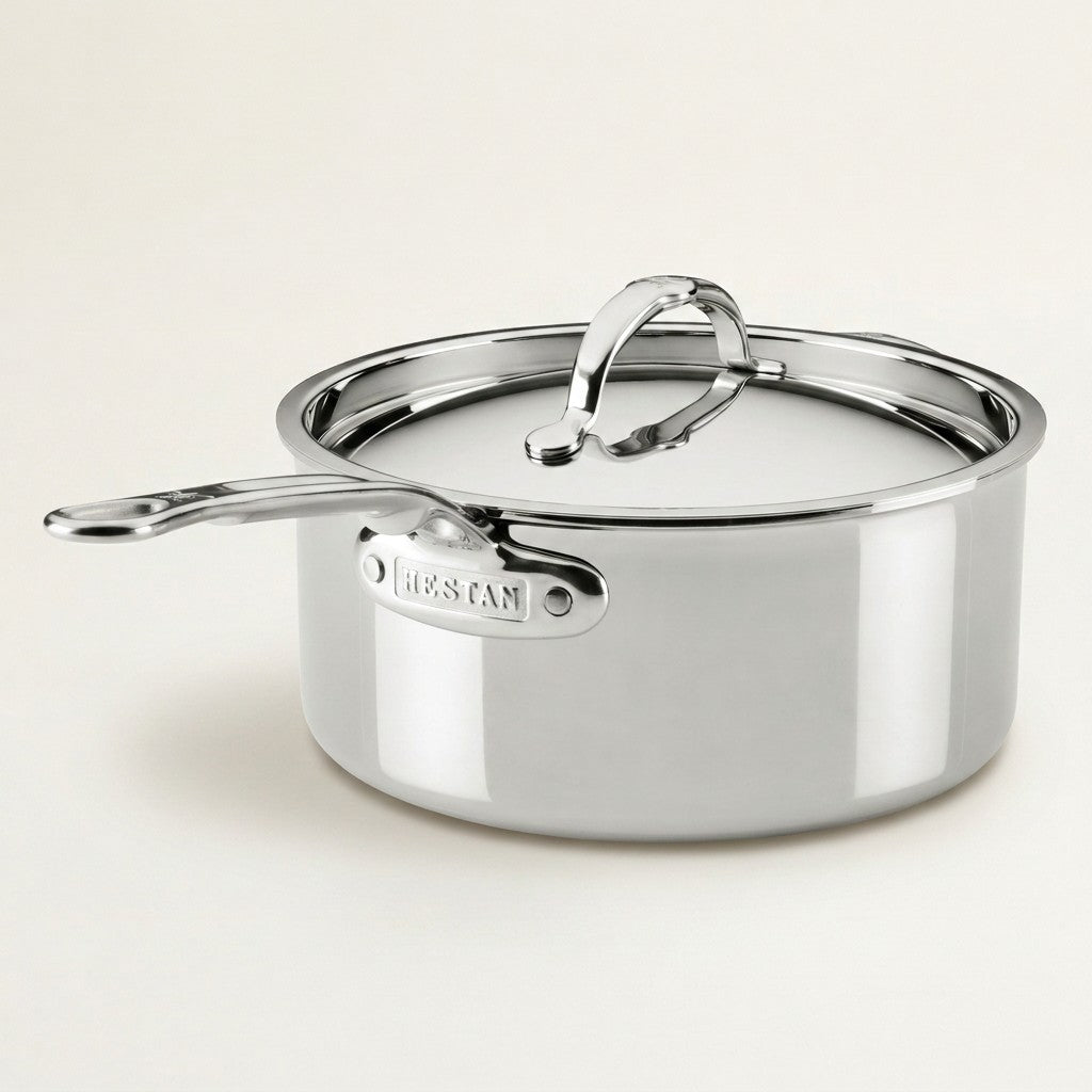 Hestan ProBond Luxe Covered Sauté Pan with Helper Handle, 4 Qt