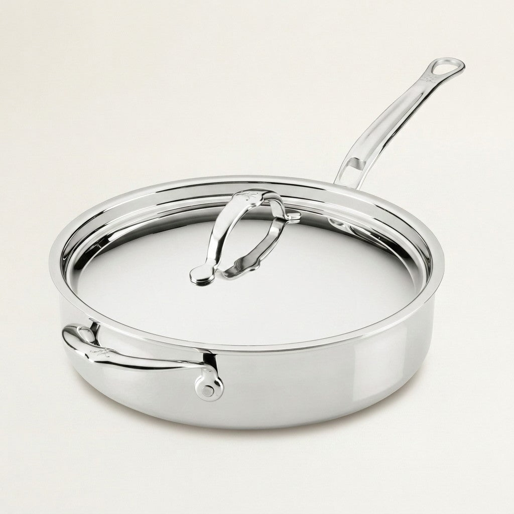 Hestan ProBond Luxe Covered Sauté Pan with Helper Handle, 3.5 Qt