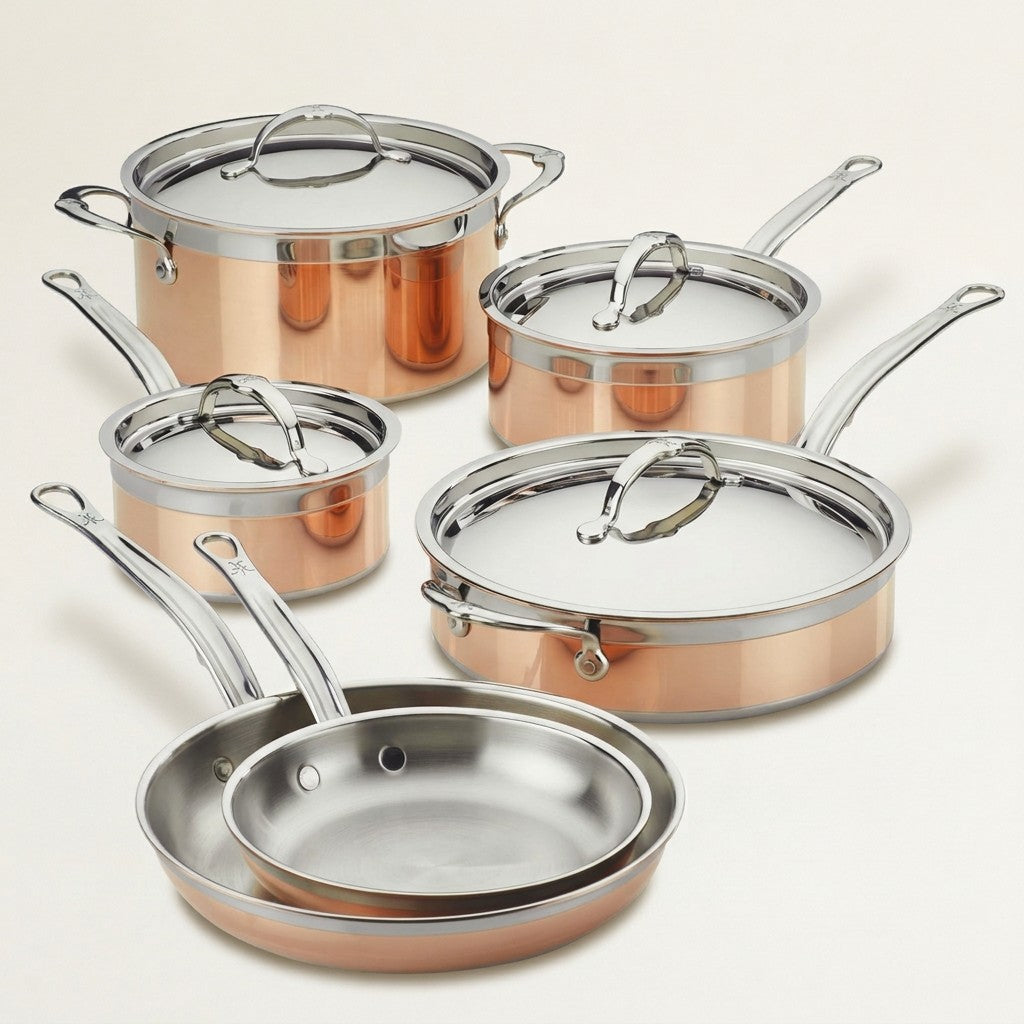 Hestan CopperBond 10-Piece Cookware Set