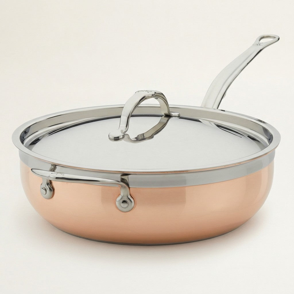 Hestan CopperBond Covered Essential Pan with Helper Handle