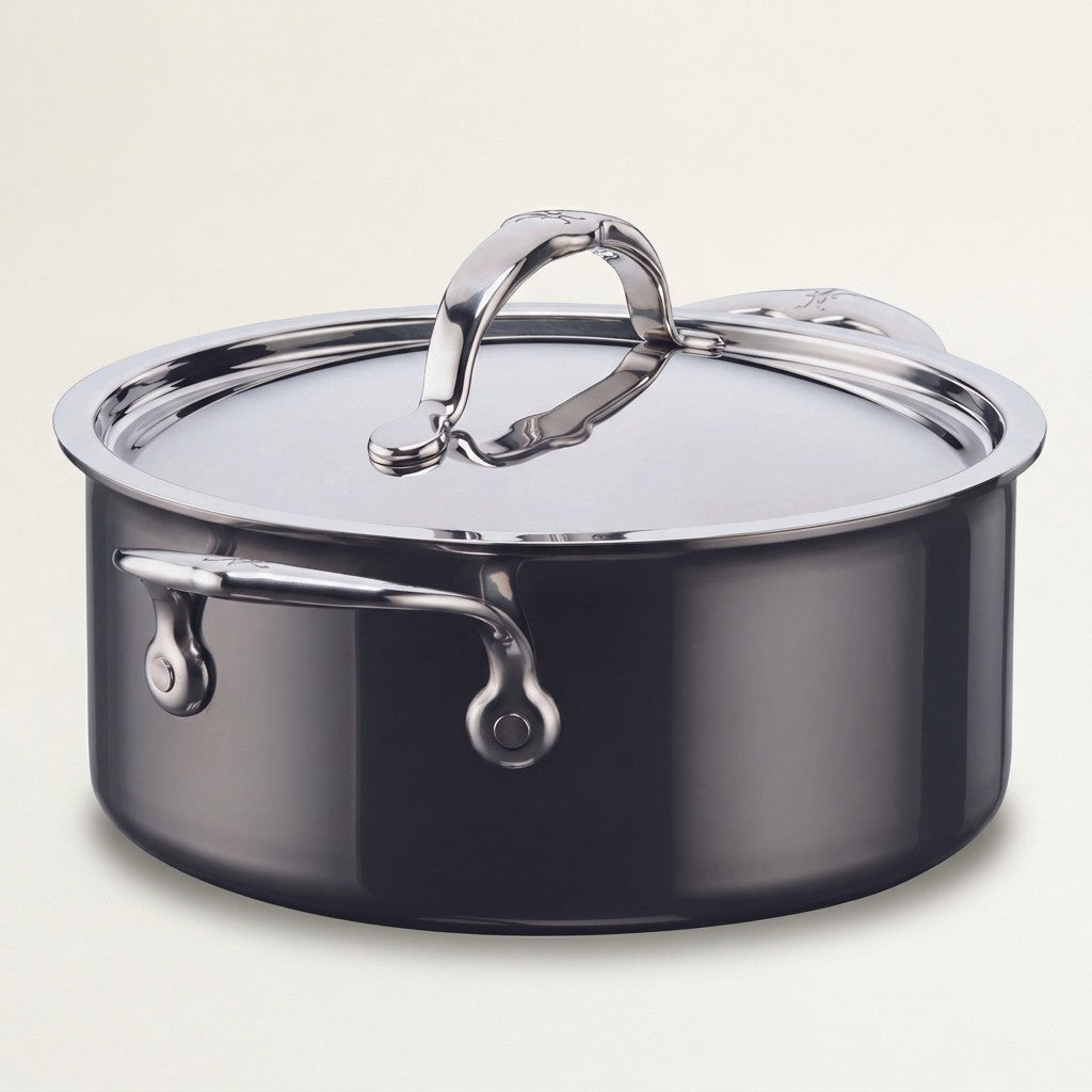 Hestan NanoBond Covered Soup Pot, 3 Qt
