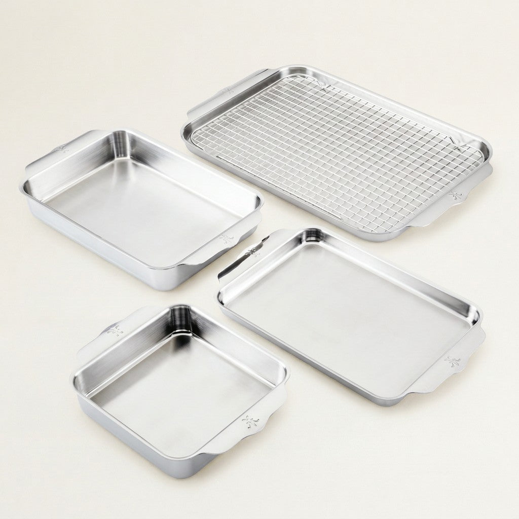 Hestan Provisions OvenBond 5-Piece Clad Bakeware Set
