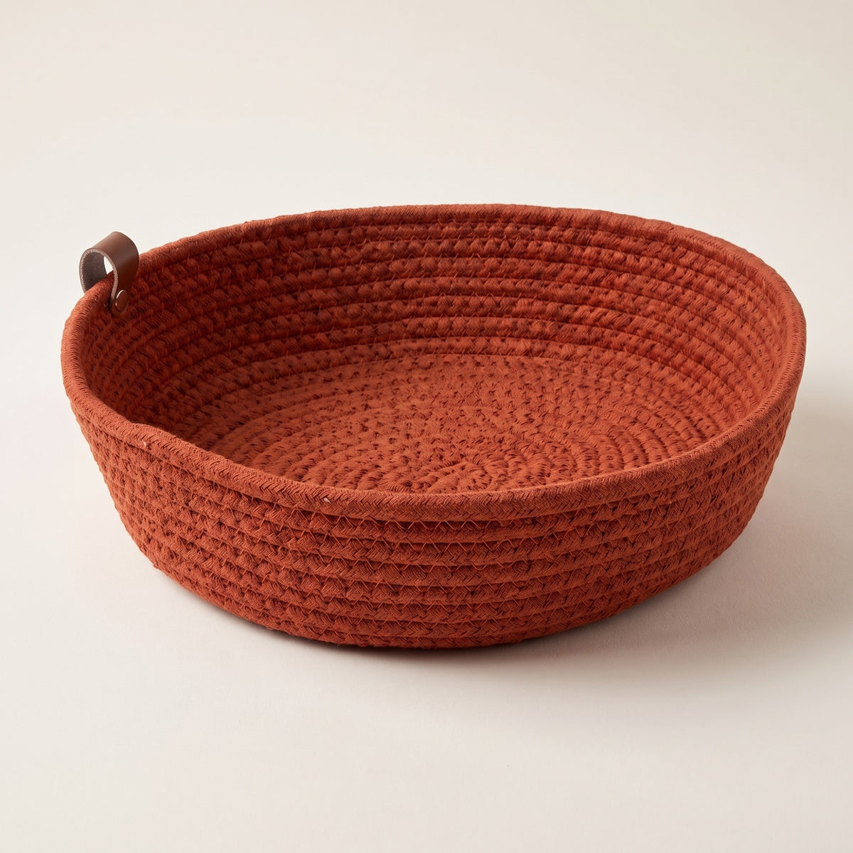 Large Woven Cotton Rope Basket