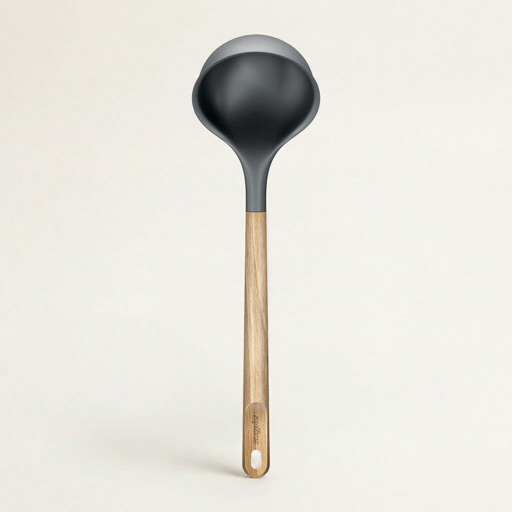 Ladle with Oak Wood Handle