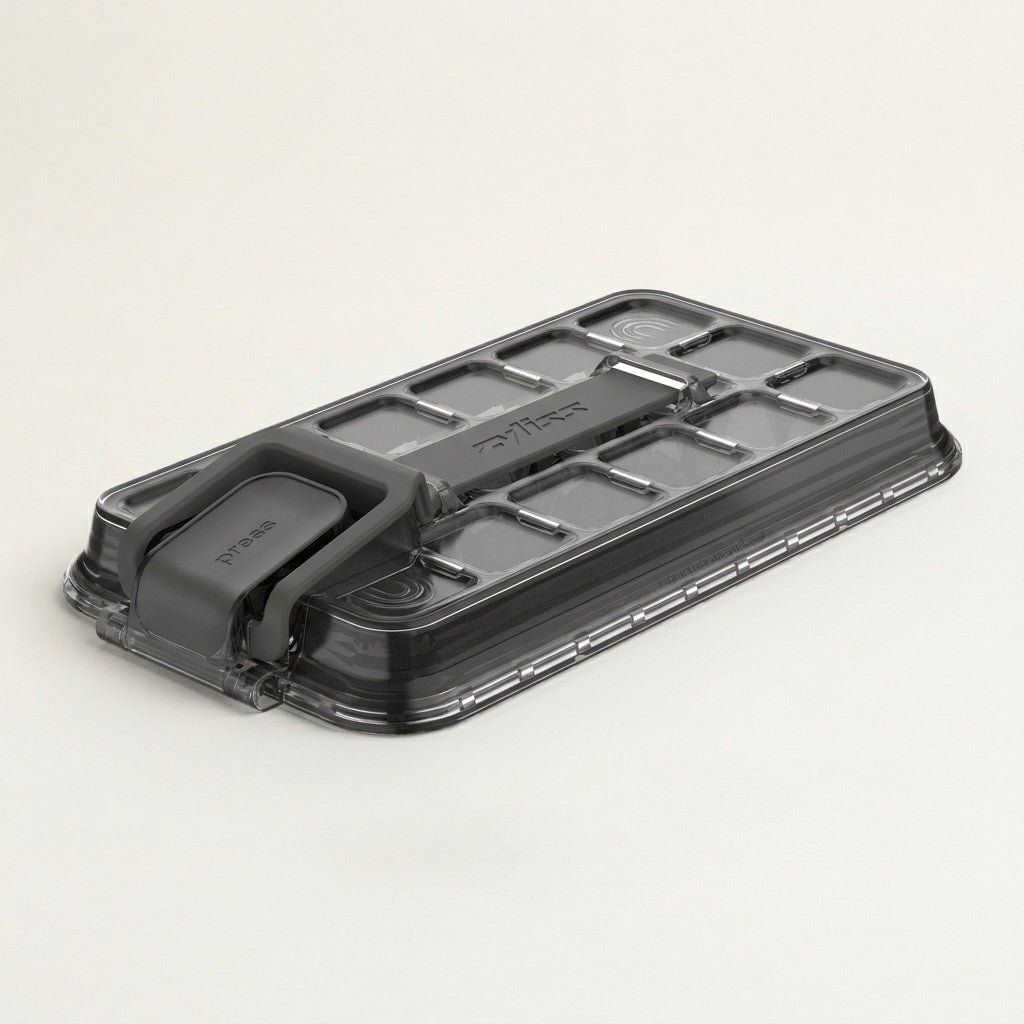 Press & Pull Ice Cube Tray