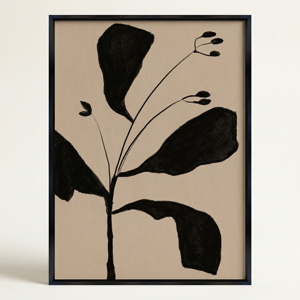 Simple Plant Wall Art