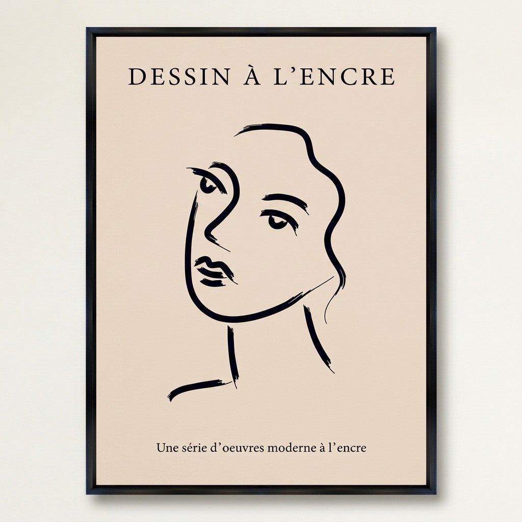 Dessin A L'encre I Wall Art