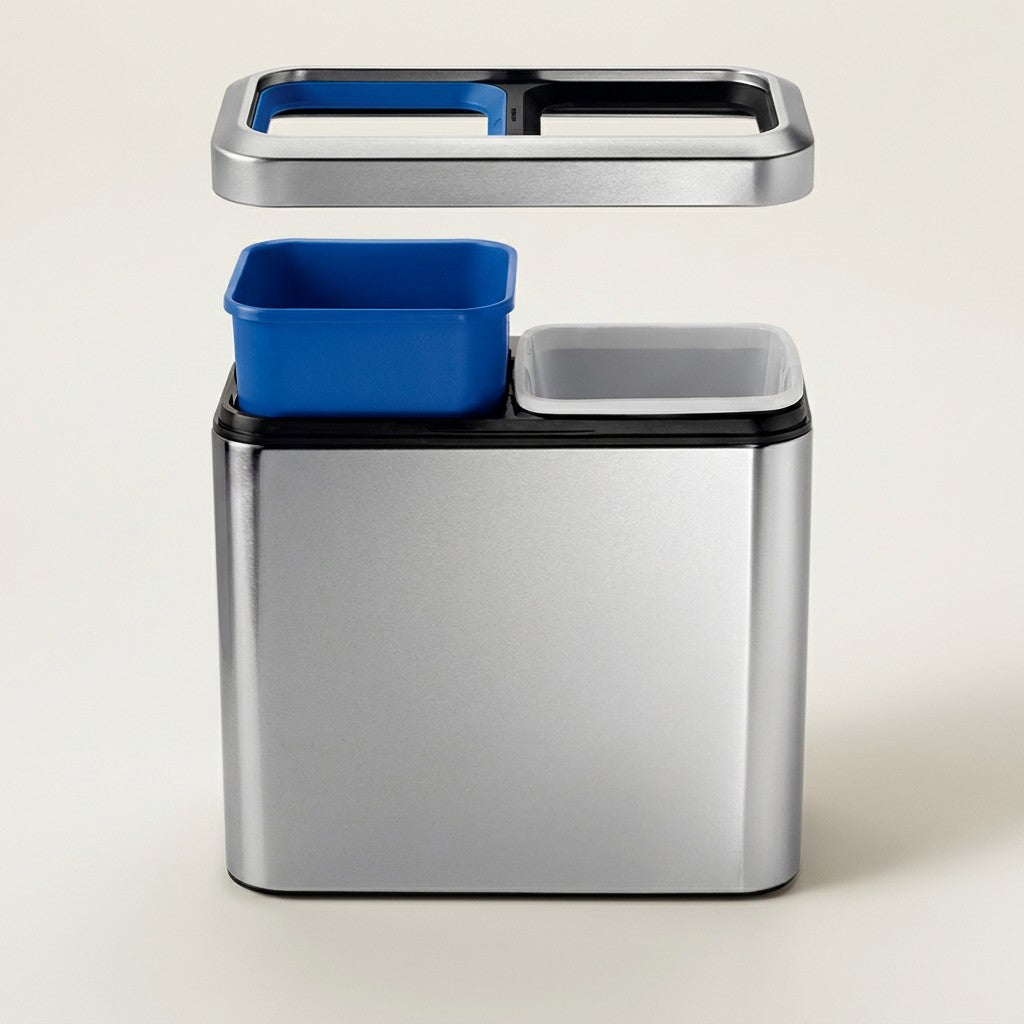Simplehuman 20L Dual Compartment Can