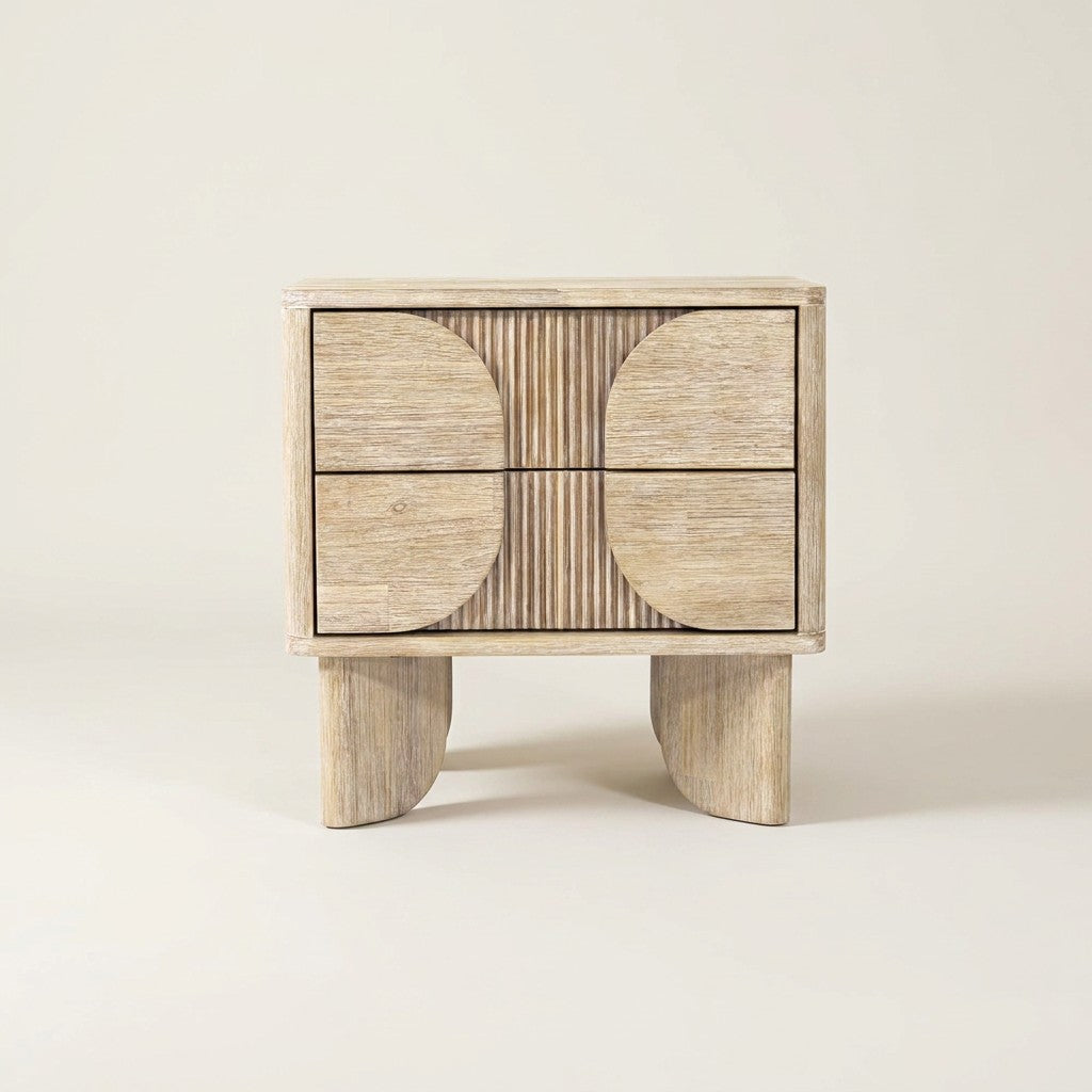 Haru Nightstand - Beige