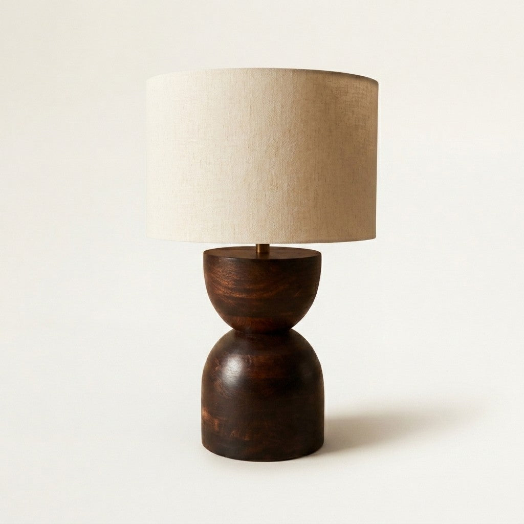Skye Contour Lamp - Brown