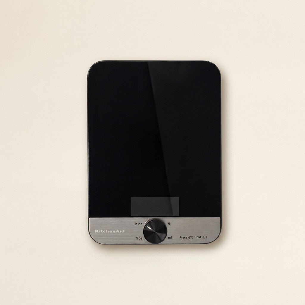 KitchenAid 11 lb Digital Glass Top Kitchen Scale