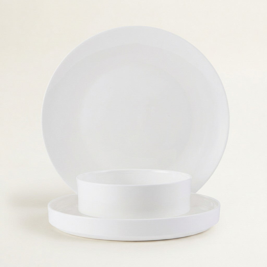 Macie Bone China, 12-Piece Dinnerware Set