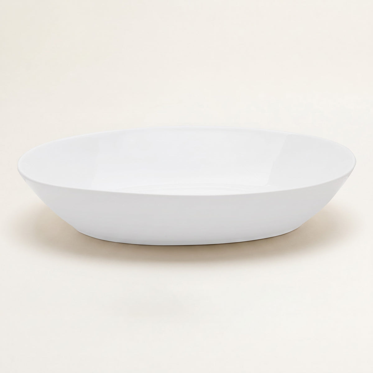 Everyday White Oval Serve Bowl, 14.25 in