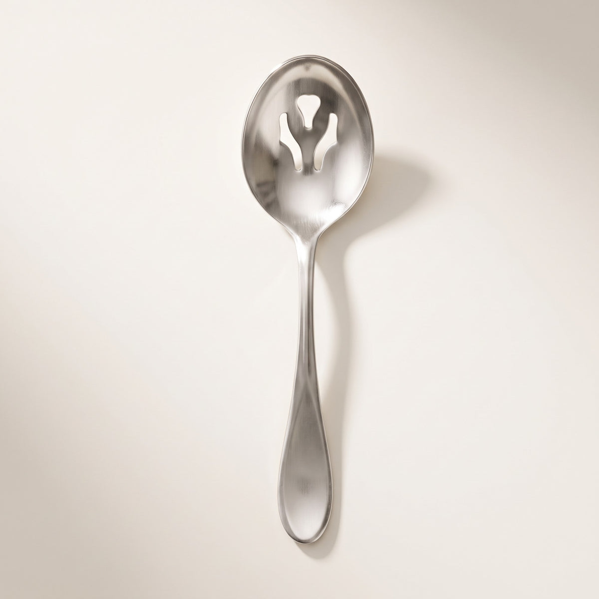 Bravo 18/10 Stainless Steel Large Slotted Serving Spoon