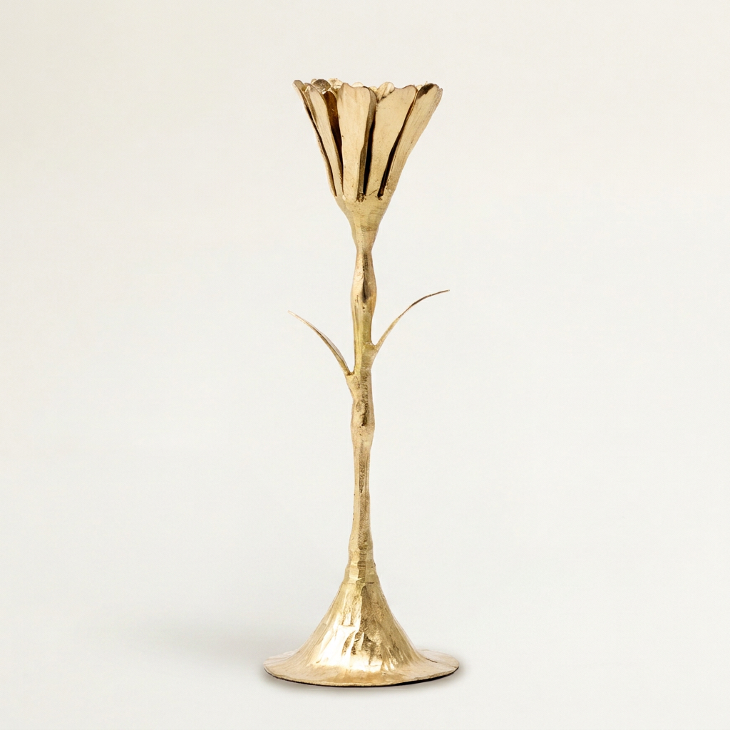 Floral Candleholder, Medium