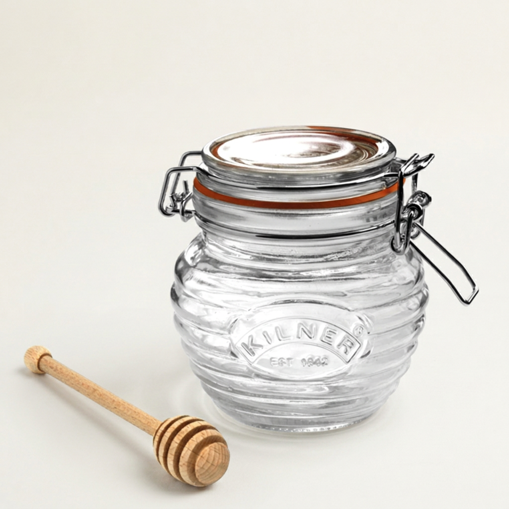 Honey Pot & Dipper, 400 ml