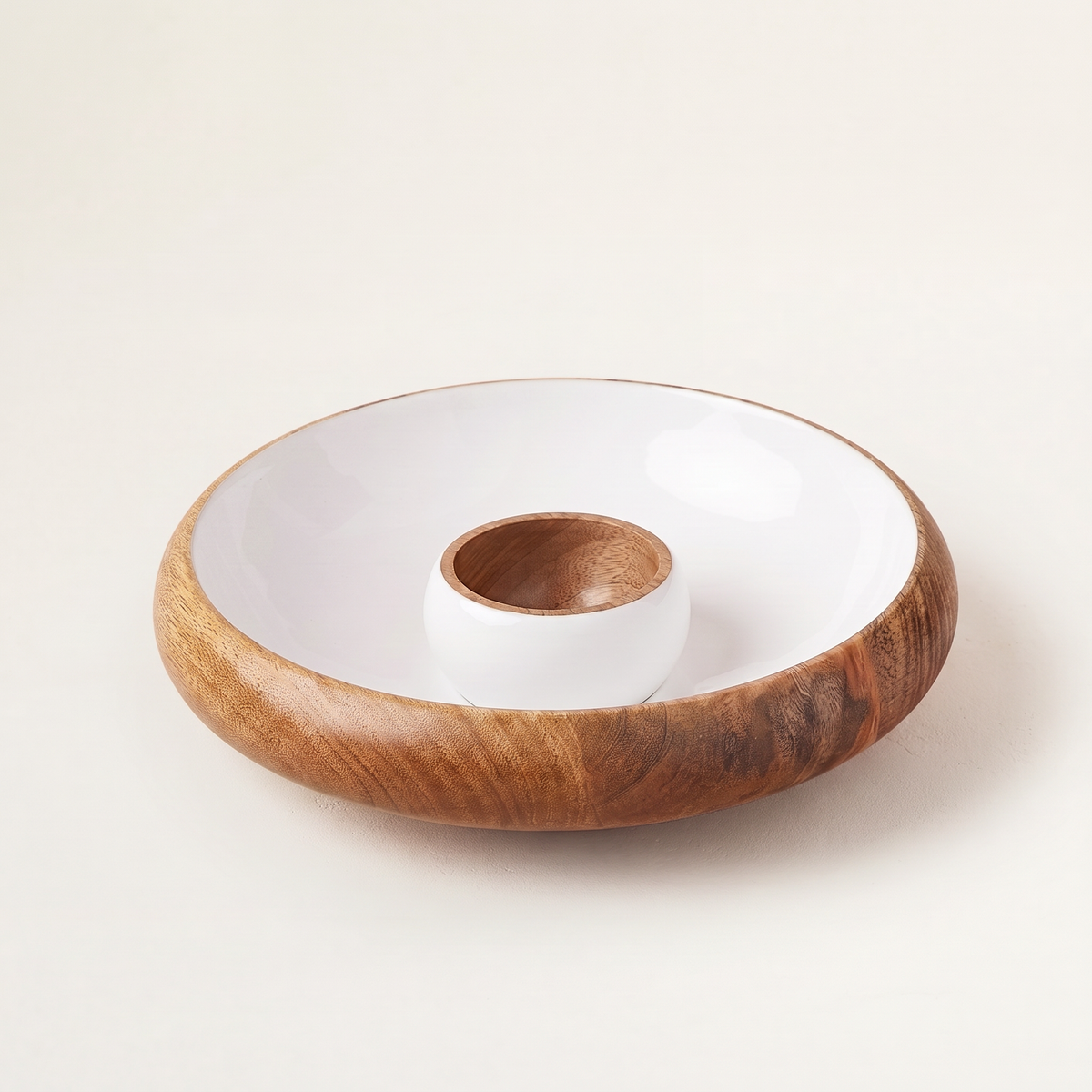 Madras Curva Chip & Dip Bowl Set