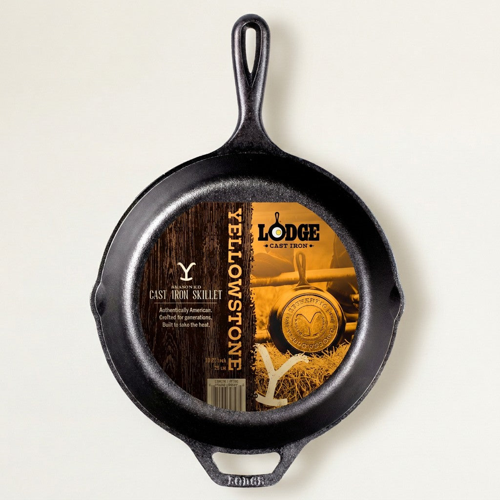 Lodge Yellowstone™ Cast Iron Authentic Y Skillet