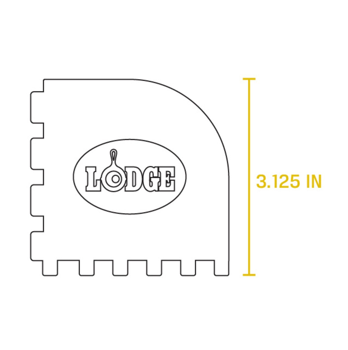 Lodge 2 Pack Scraper Set