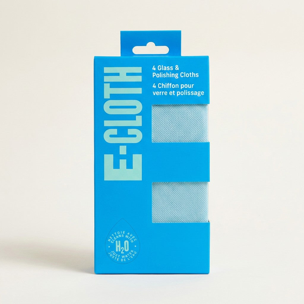 E-Cloth Glass & Polishing 4 Pack