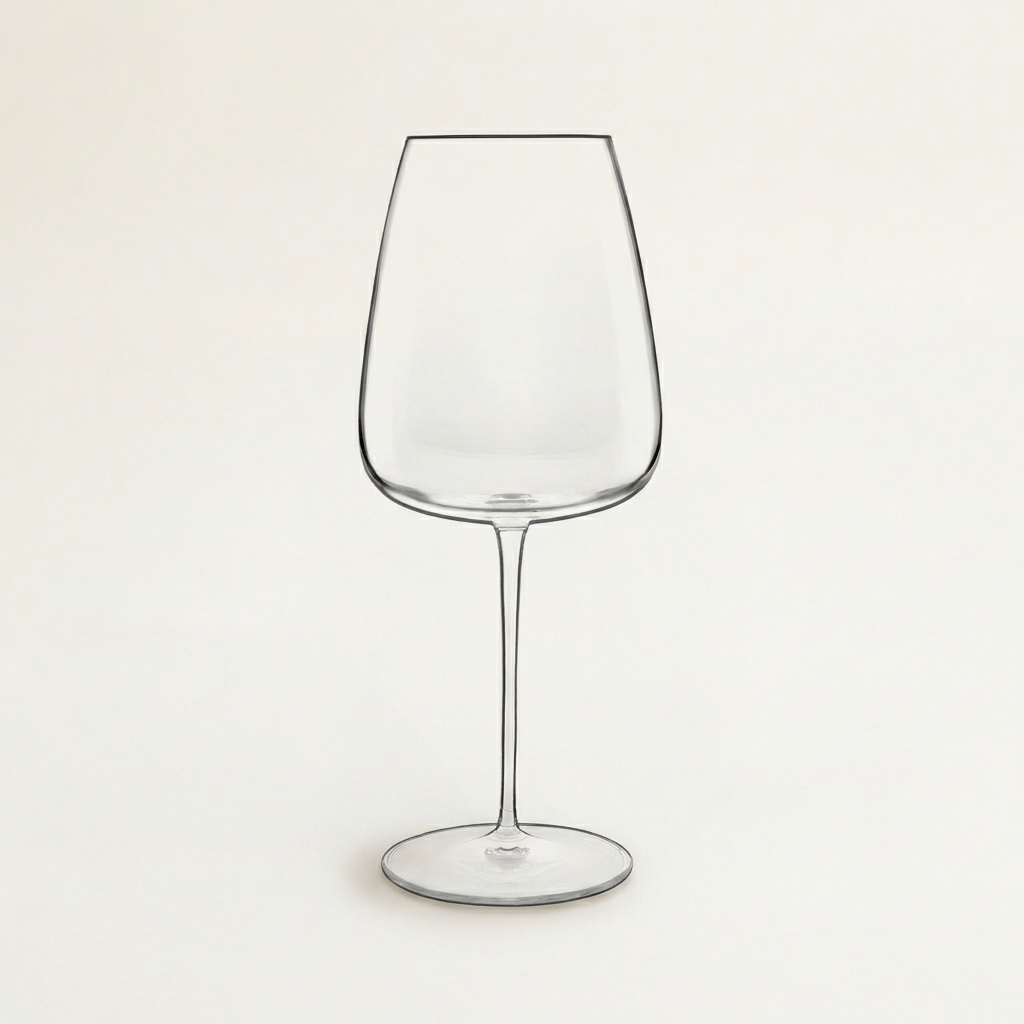 Luigi Bormioli Talismano Collection Bordeaux Red Glass Set