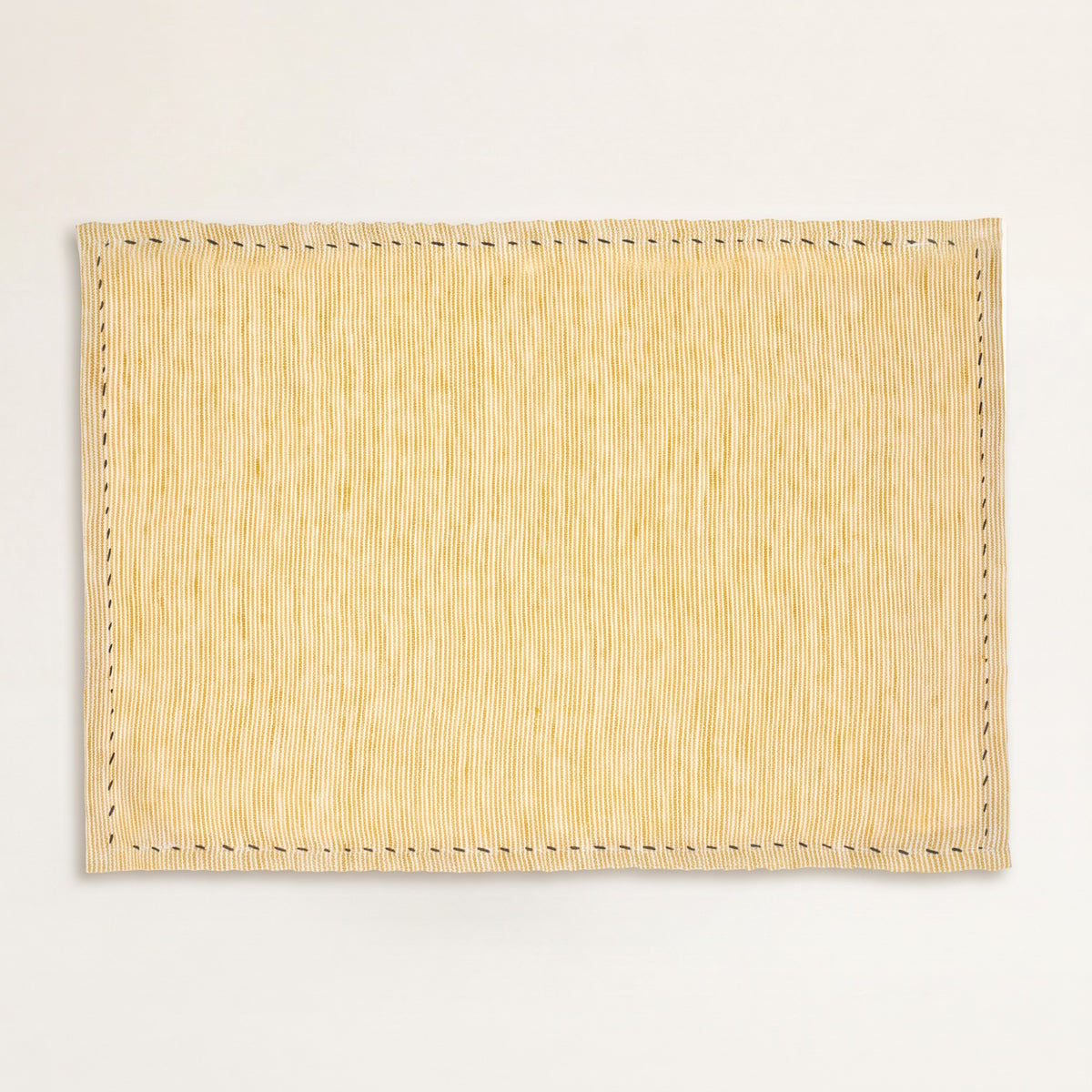 Linen Pinstripe Placemats Set of 4