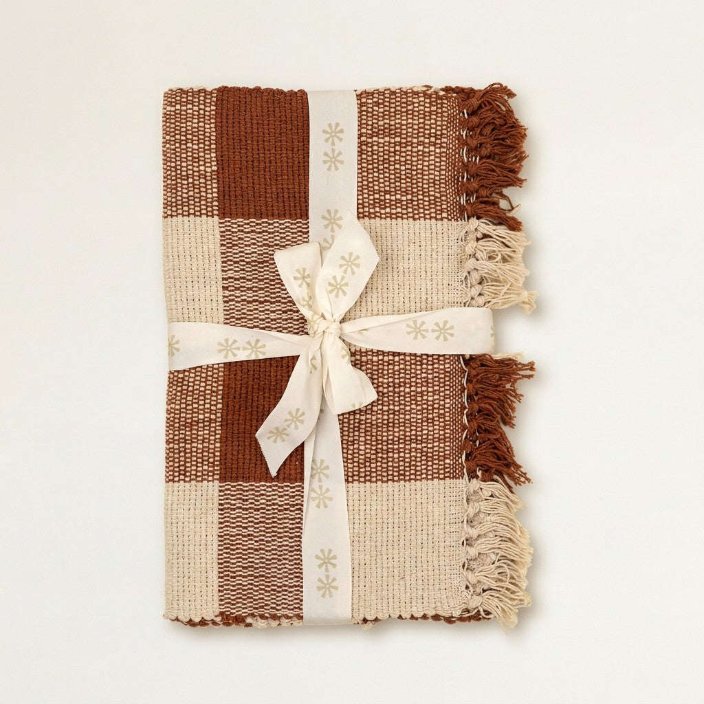 Gingham Table Runner