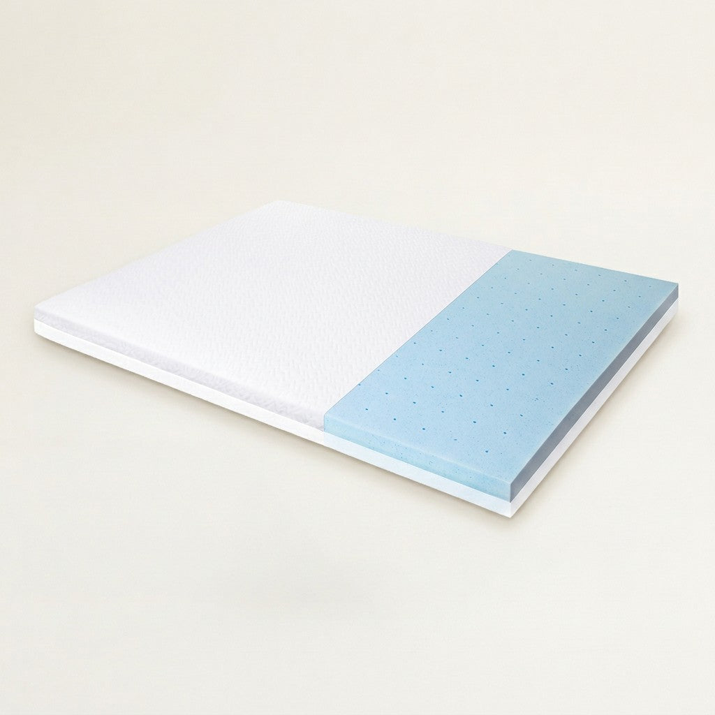 Isolus 2.5" Gel Memory Foam Mattress Topper