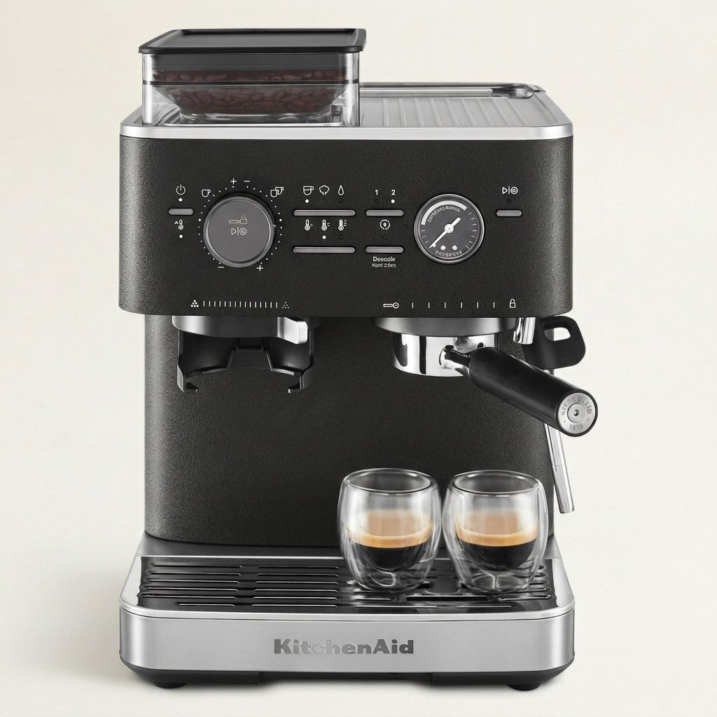 KitchenAid Semi Automatic Espresso Machine with Burr Grinder