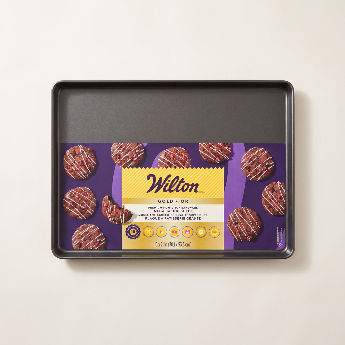 Gold Bakeware Non-Stick Mega Baking Sheet