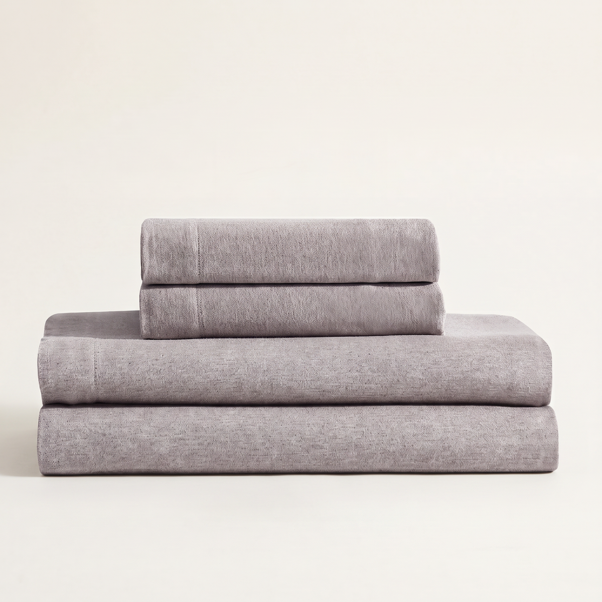Modern Cotton Melange Sheet Set
