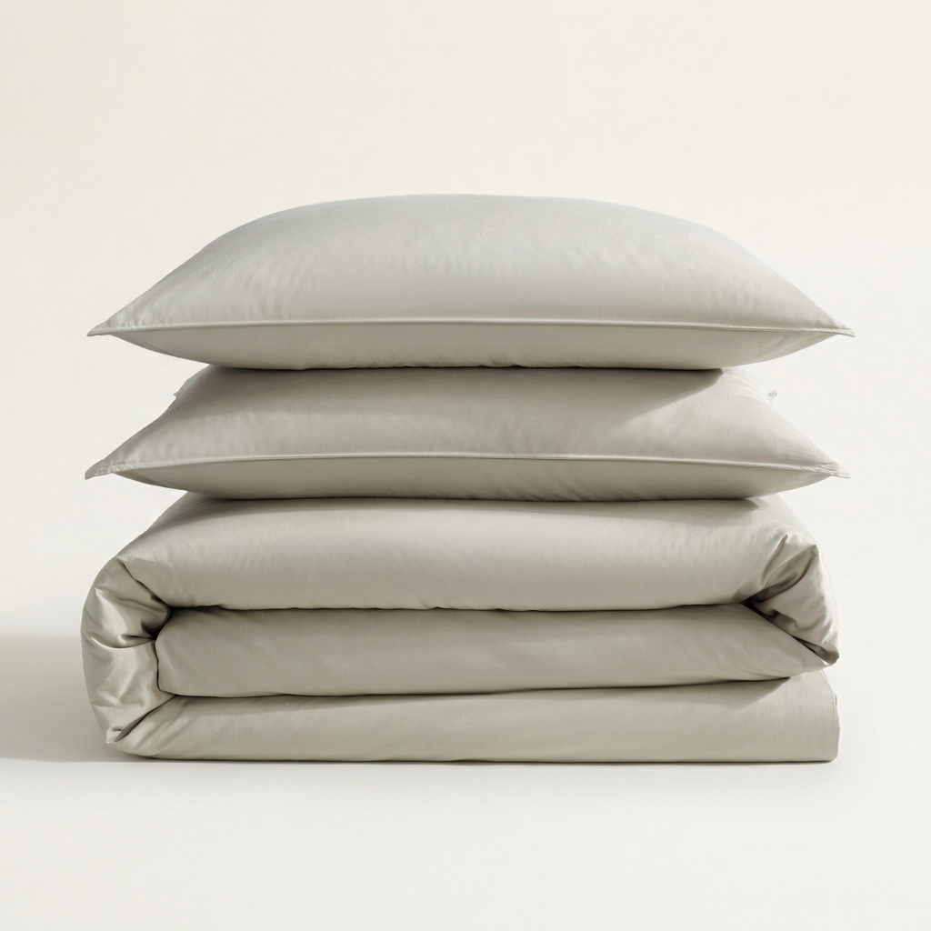 Washed Percale Duvet Cover Set