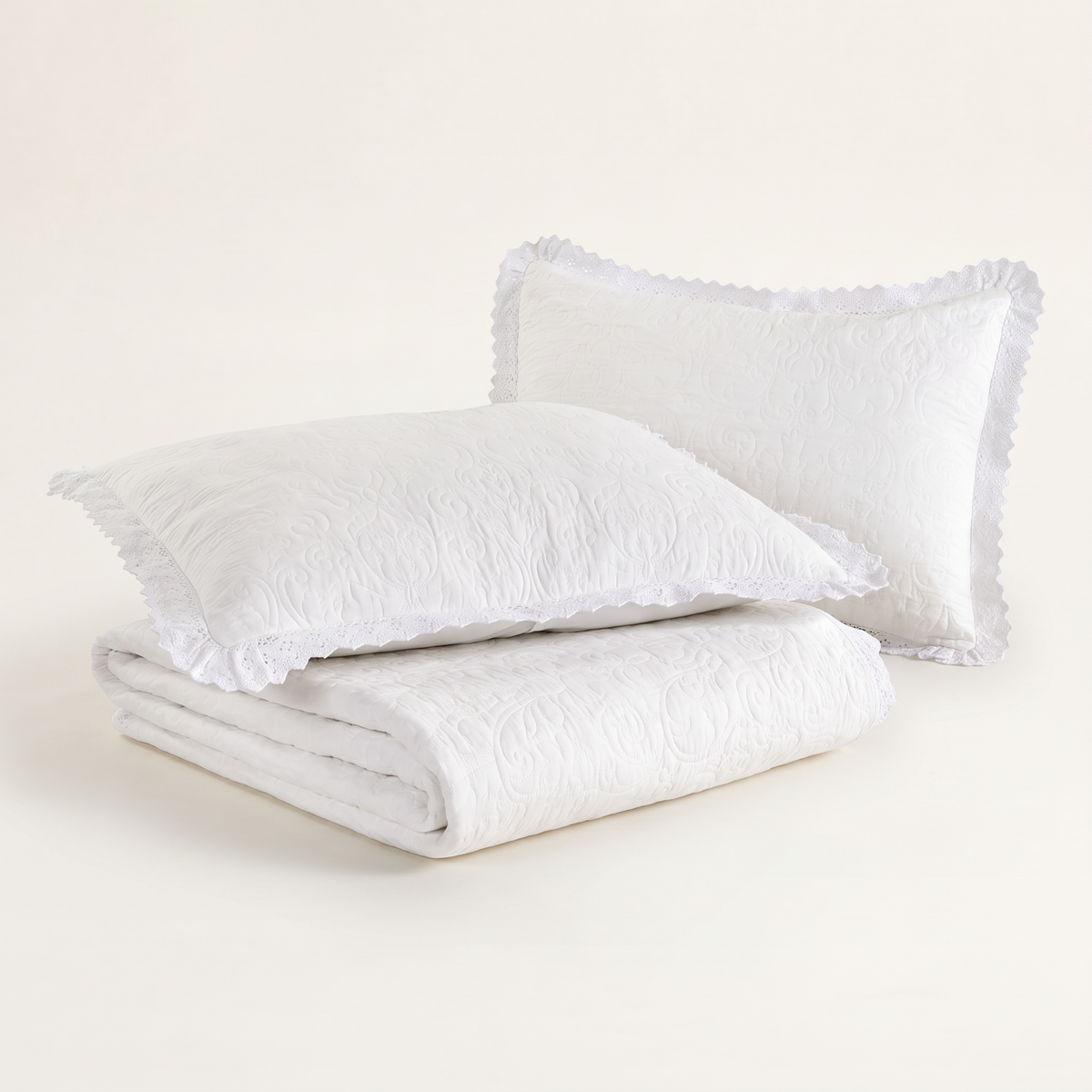Heirloom Crochet Quilt Set