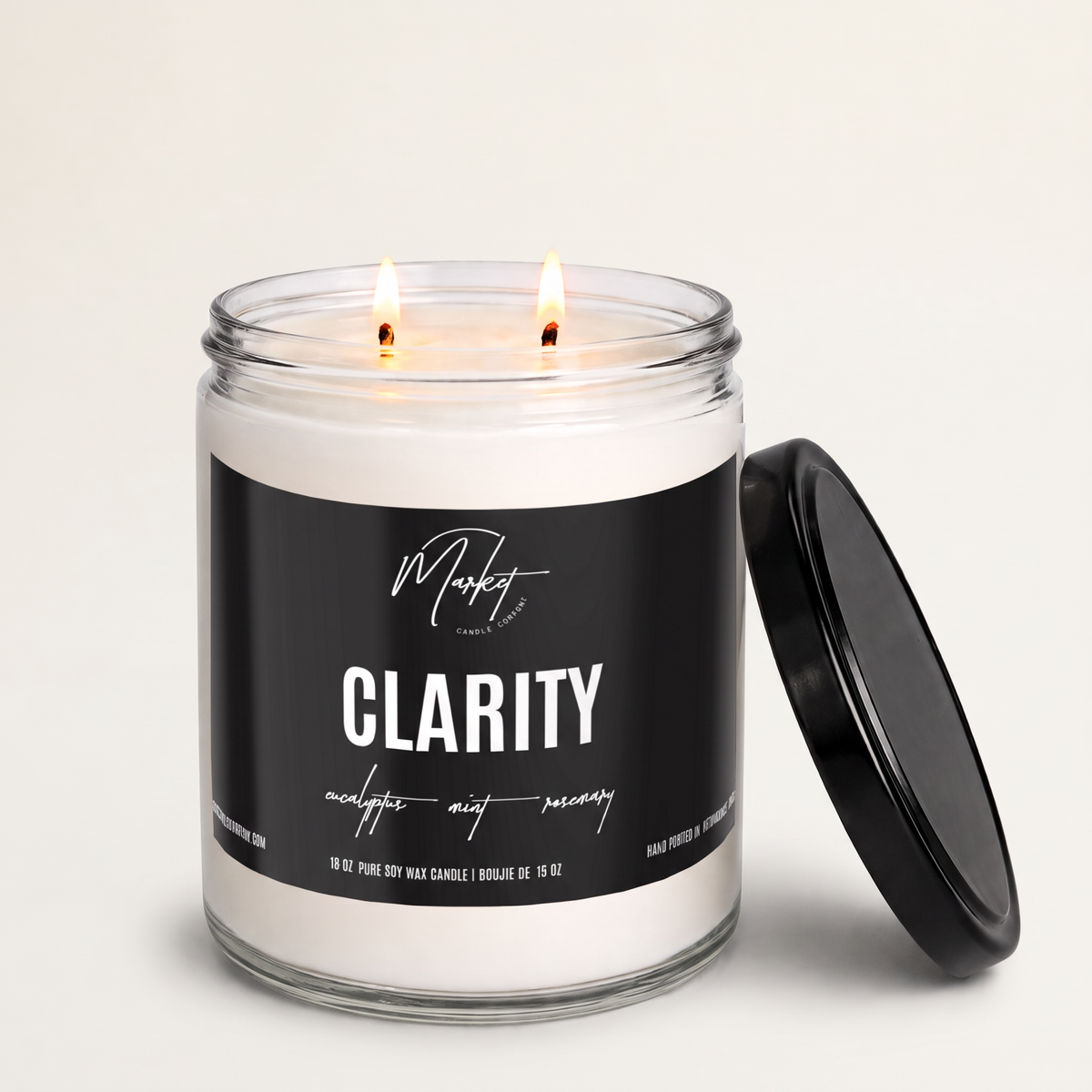 Clarity 8oz. Scented Soy Candle