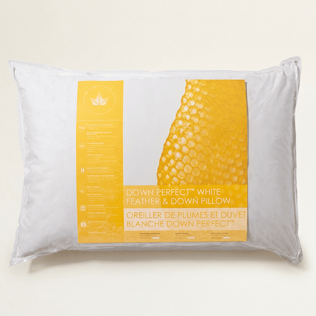Down Perfect™ White Feather & Down Pillow