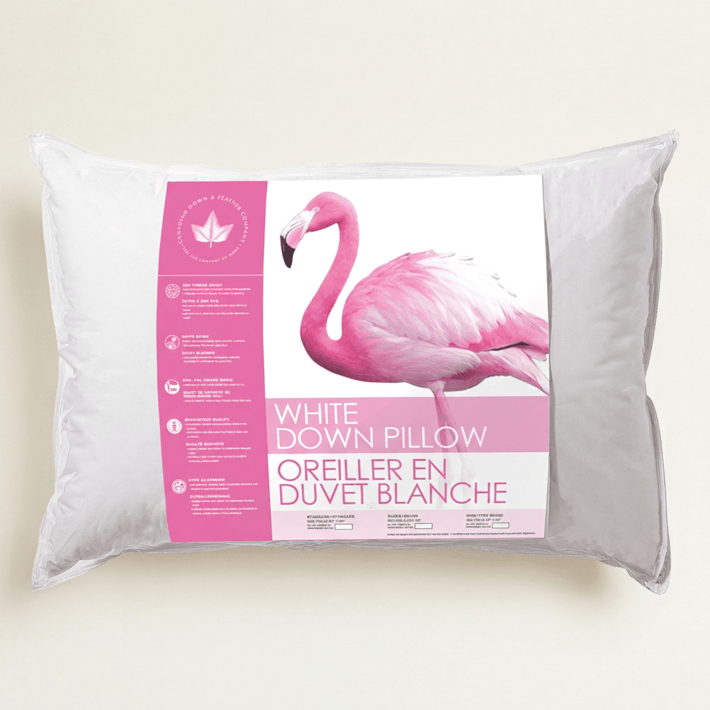 White Down Pillow