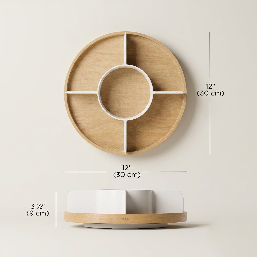 Bellwood Divided Lazy Susan