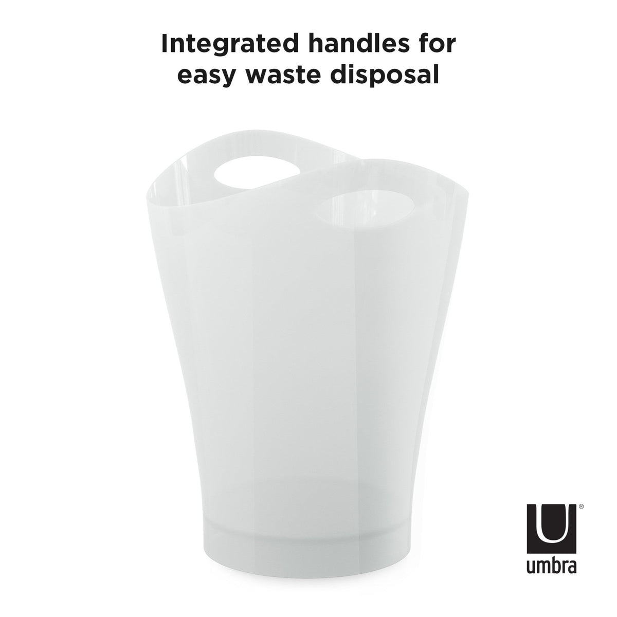 Garbino Gloss Trash Can, 2.25 Gal