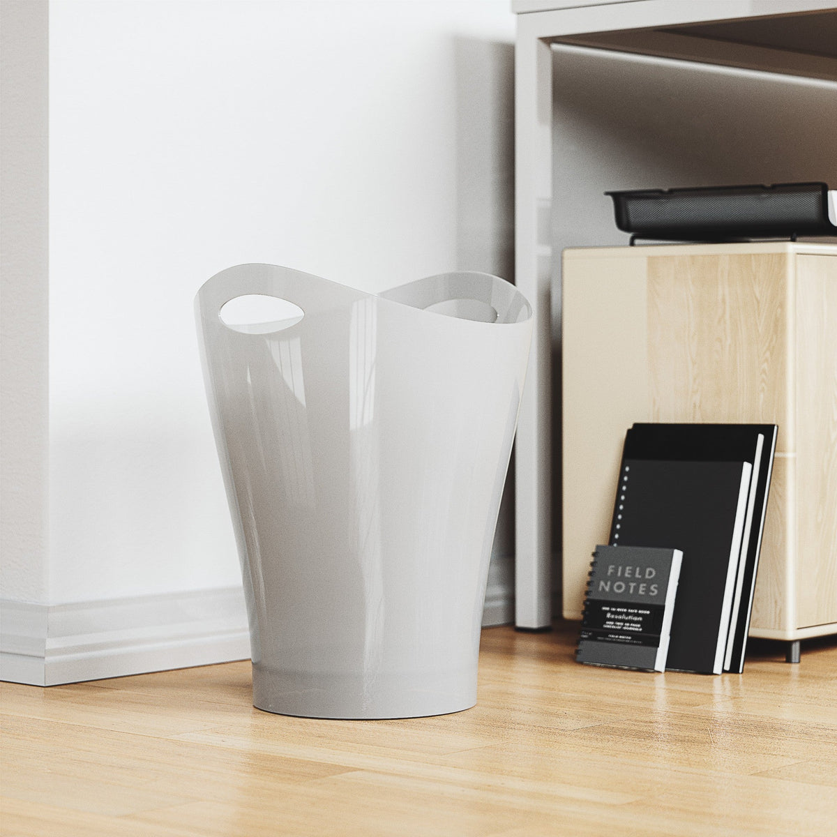 Garbino Gloss Trash Can, 2.25 Gal