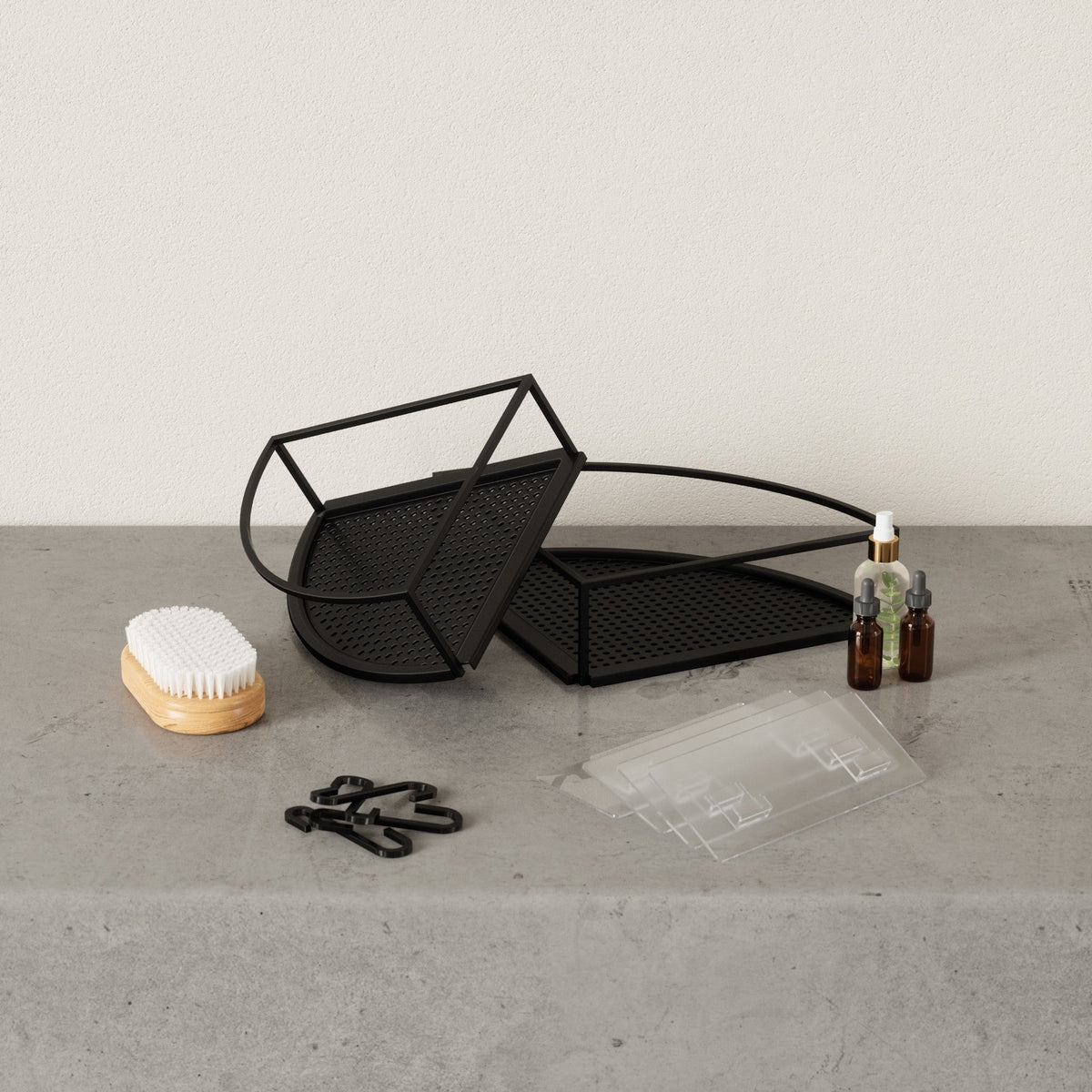 Cubiko Corner Bin, Set of 2